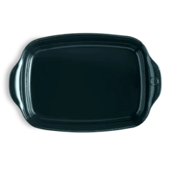 Emile Henry Rechthoekige Ovenschaal 42 X 27 Cm Keramiek Belle-Ile -Keuken Benodigdheden Winkel large rectangular oven dish 2