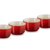 Le Creuset Schaaltje 100 Ml ø 7,8 Cm Aardewerk Kersrood 4 Stuks -Keuken Benodigdheden Winkel lc 20201111 zs ps fs 91044500060010 001