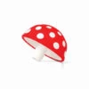 Ototo Magic Mushroom Wijnstop En -trechter Silicone Rood/wit -Keuken Benodigdheden Winkel magic mushroom