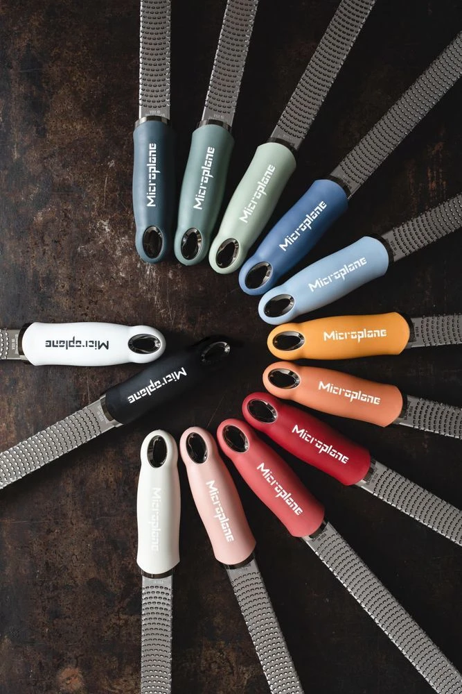 Microplane Premium Series Zesteur / Rasp 33 Cm Rvs Denim Blue - Afbeelding 2