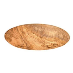 Bowls And Dishes Pure Olive Wood Plank Ovaal 30 X 1,5 Cm Olijfhout