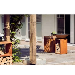 OFYR Wood Storage Dressoir 100 Cm Cortenstaal 5 OFYR Wood Storage Dressoir 100 Cm Cortenstaal -Keuken Benodigdheden Winkel ofyr classic storage 3