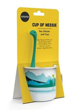 Ototo Cup Of Nessie Theeinfuser En Beker Kunststof/emaille Blauw -Keuken Benodigdheden Winkel ot ot920 4