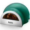 Delivita Houtgestookte Oven 65 X 59 X 39 Cm Emerald Fire -Keuken Benodigdheden Winkel oven emerals angled 1