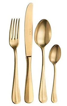 Pintinox Baguette Alchimique Gold Bestekcassette 6-persoons Rvs 24-delig 3 Pintinox Baguette Alchimique Gold Bestekcassette 6-persoons Rvs 24-delig