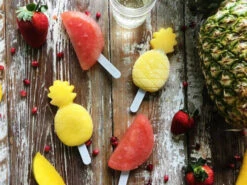 Lekue Lékué Fun & Sun Ijsvorm Watermeloen Ananas Silicone Rood 4 Stuks -Keuken Benodigdheden Winkel s l640 1 1