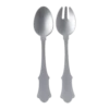 Sabre Old Fashion Slacouvert Kunststof Grey 2-delig -Keuken Benodigdheden Winkel salad set 2 pcs old fashion grey xg hd