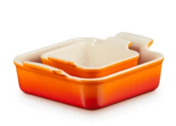 Le Creuset Ovenschalenset Aardewerk Vulcanique 2-delig