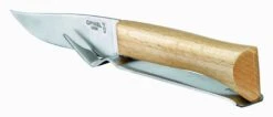 Opinel Cheese Kaasmes Met Vork 25 Cm Rvs Hout