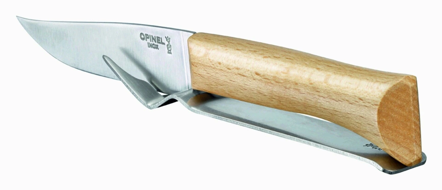 Opinel Cheese Kaasmes Met Vork 25 Cm Rvs Hout 3 Opinel Cheese Kaasmes Met Vork 25 Cm Rvs Hout